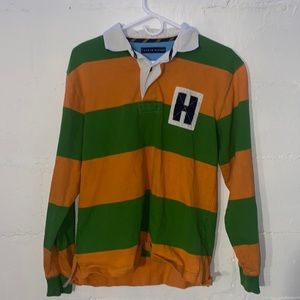 Vintage Tommy Hilfiger long sleeve polo shirt